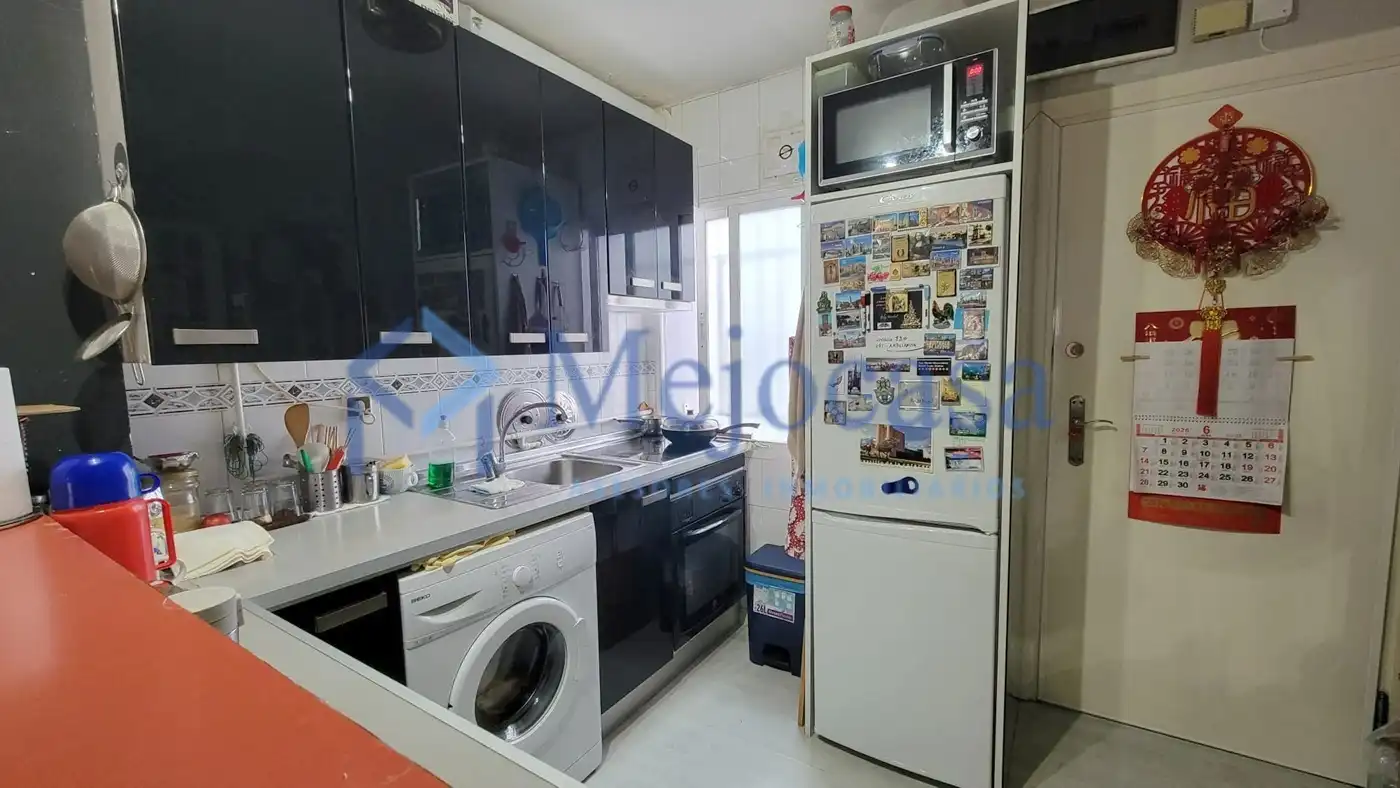Kitchen of Flat for sale in Madrid  with Air Conditioner and Furnished