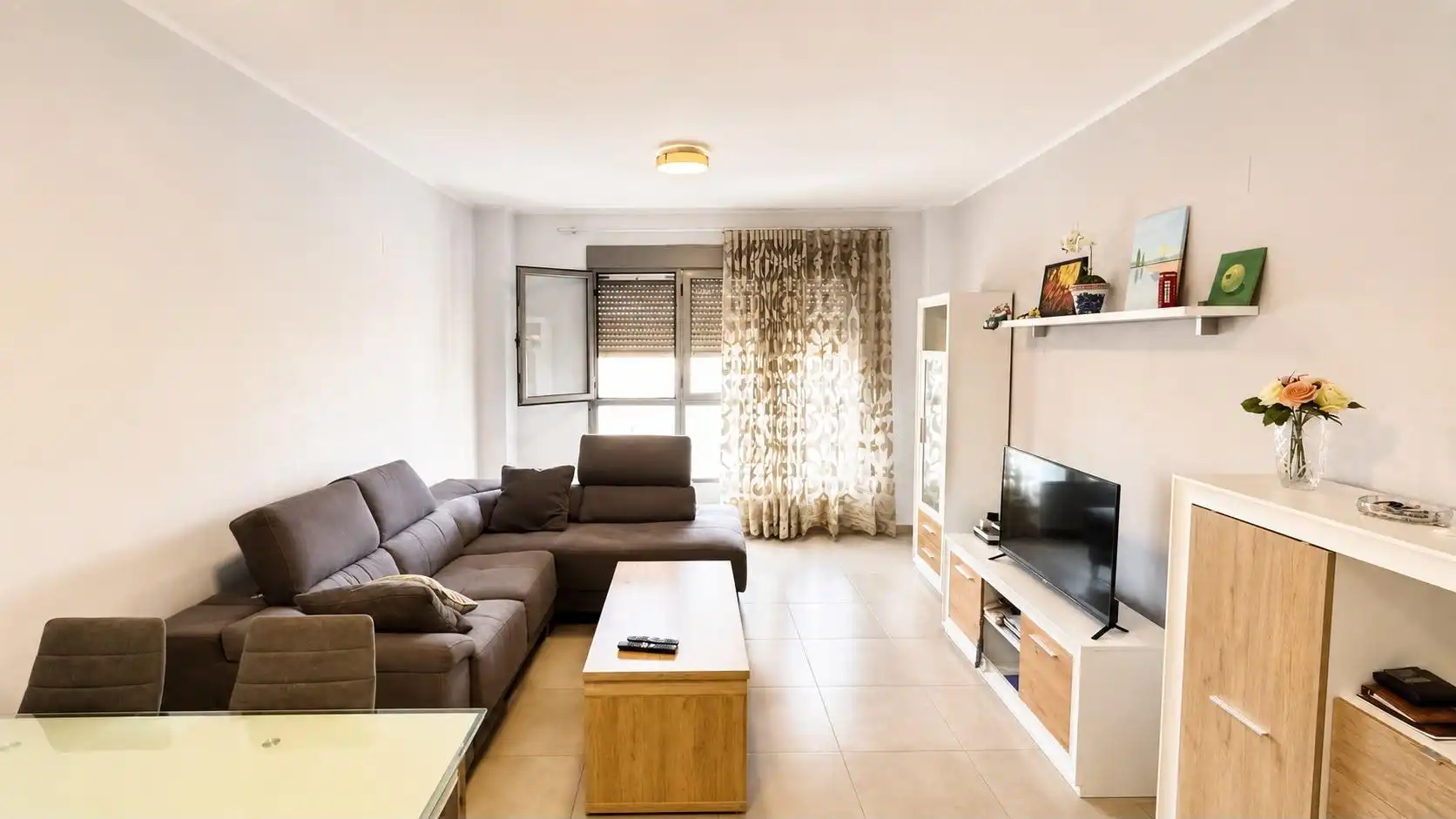 Sala de estar de Piso en venta en Valencia con Aire acondicionado y Calefacción