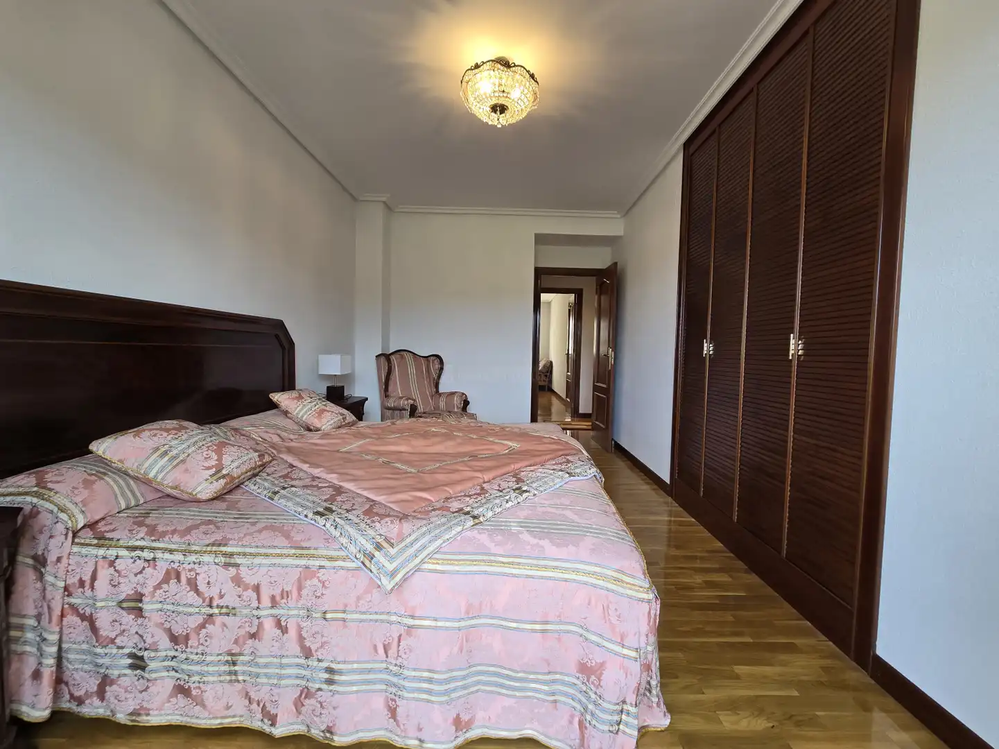 Bedroom of Flat for sale in  Logroño  with Heating, Parquet flooring and Storage room