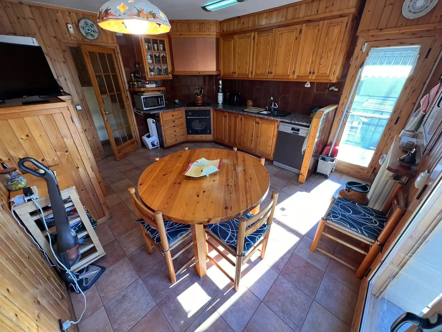 Kitchen of Detached homes for sale in Sant Pau de Segúries  with Heating, Parquet flooring and Terrace