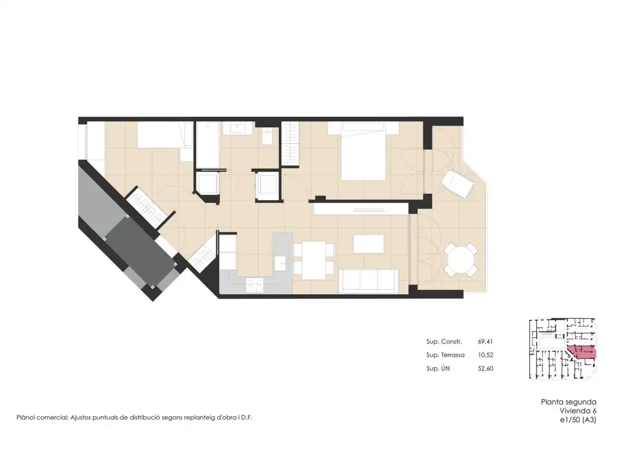 Wohnung mit Aufzug zum Verkauf in Calle President Macià 116, imagen 31