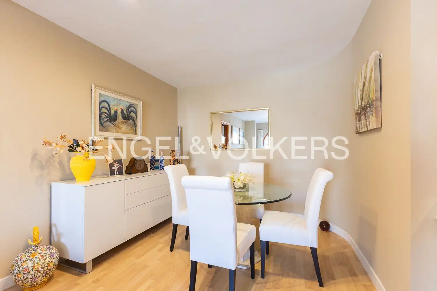 Comedor de Ático de alquiler en Cullera con Aire acondicionado, Calefacción y Parquet