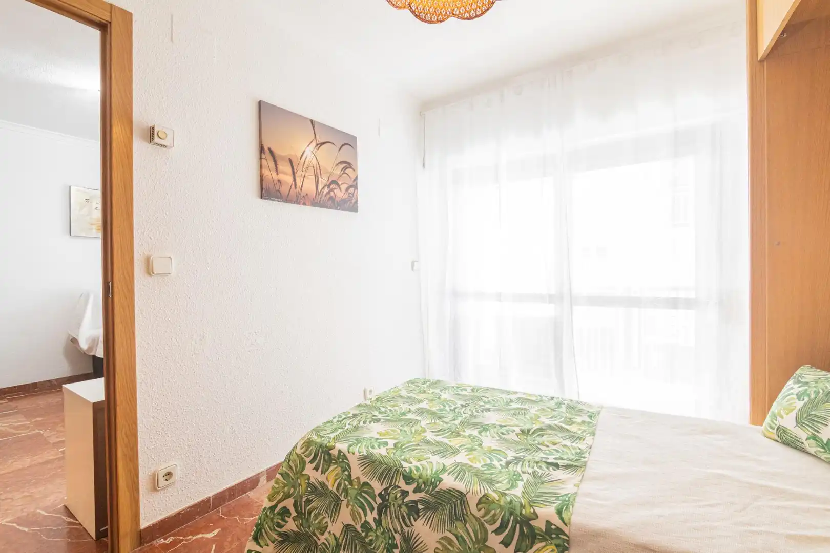 Schlafzimmer von Wohnung zum Verkauf in Elche / Elx mit Klimaanlage, Heizung und Balkon