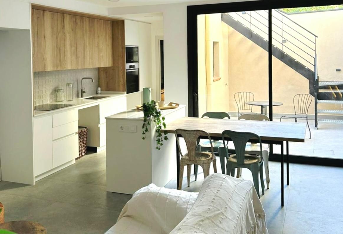 Kitchen of House or chalet for sale in Terrassa  with Air Conditioner, Heating and Parquet flooring