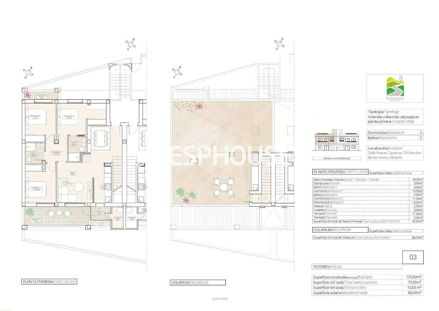 Appartement compact avec terrasse à vendre à Hondón de las Nieves / El Fondó de les Neus, imagen 6
