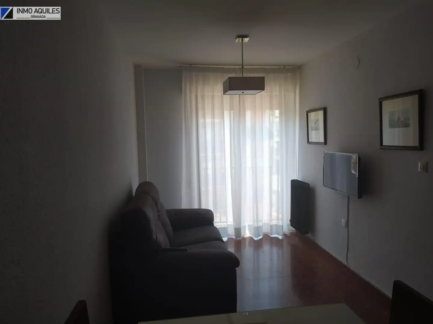 Sala d'estar de Apartament de lloguer en Granada amb Calefacció, Moblat i Balcó