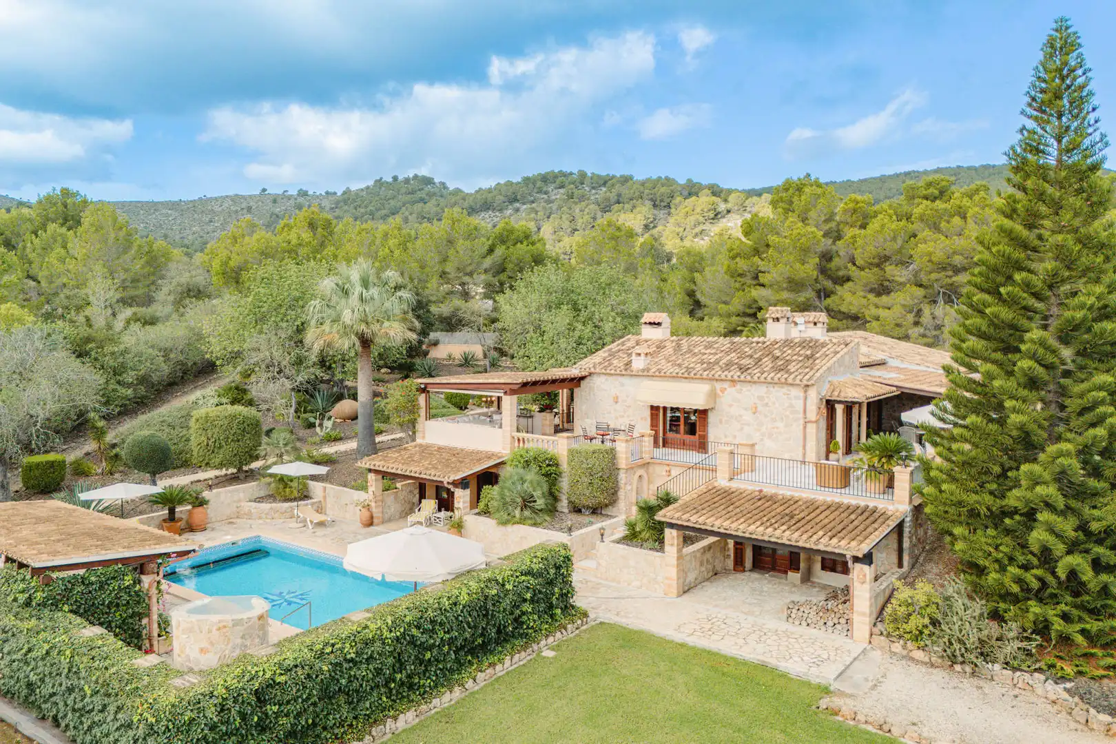 Jardín de Finca rústica en venta en Capdepera con Aire acondicionado, Terraza y Amueblado