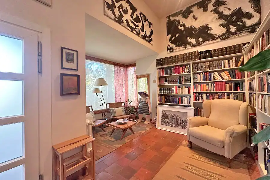 Living room of Houses for sale in Hoyo de Manzanares  with Air Conditioner, Heating and Private garden