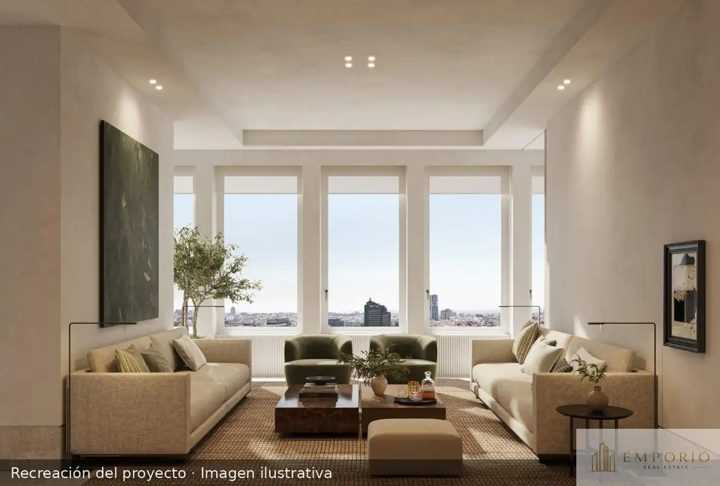Living room of Duplexes for sale in Chamartín
