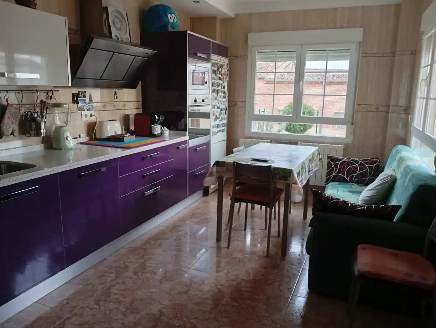 Cocina de Casa o chalet en venta en Pozoantiguo con Jardín privado y Amueblado