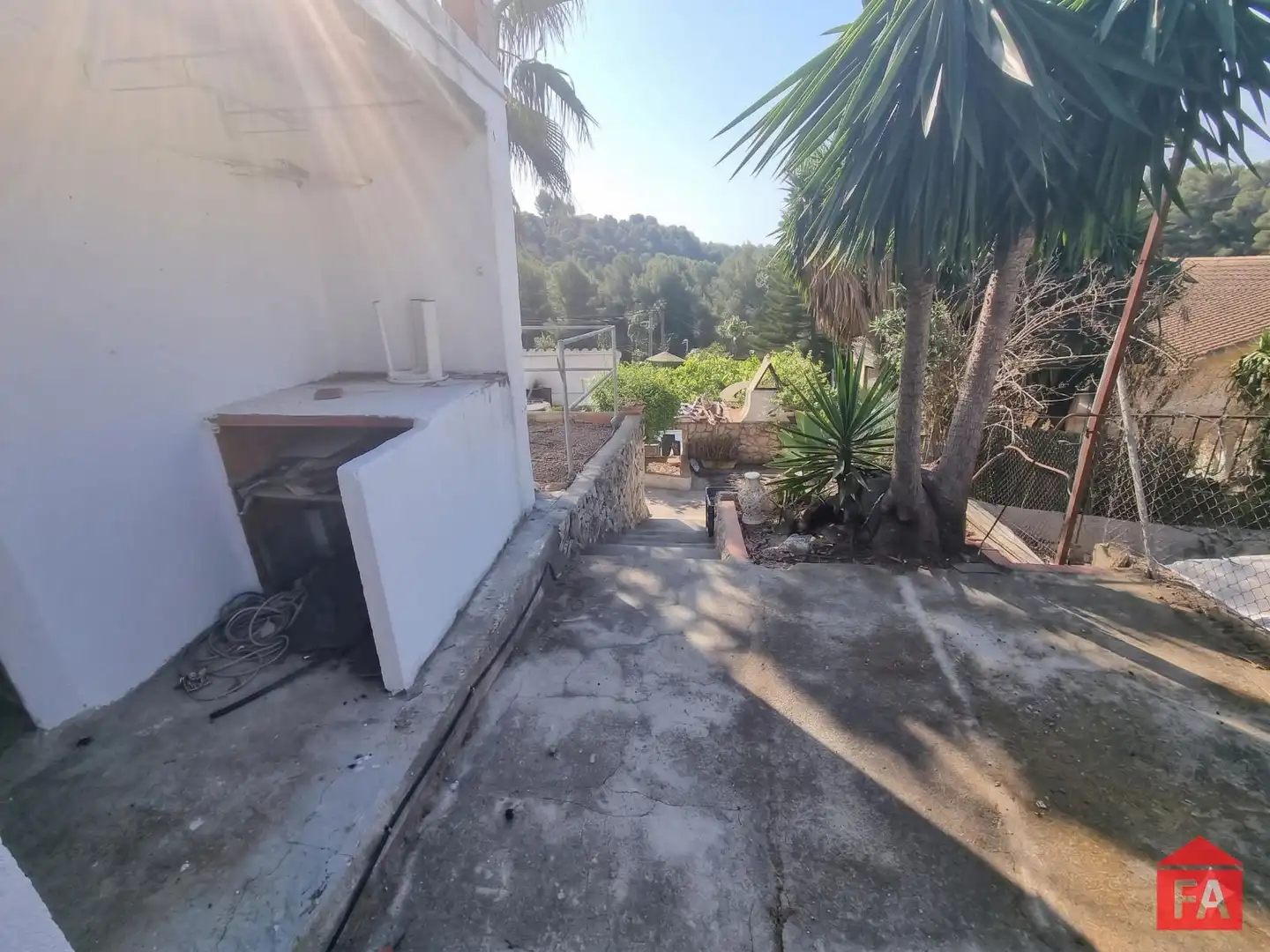Vista exterior de Casa o chalet en venta en Bellvei con Terraza