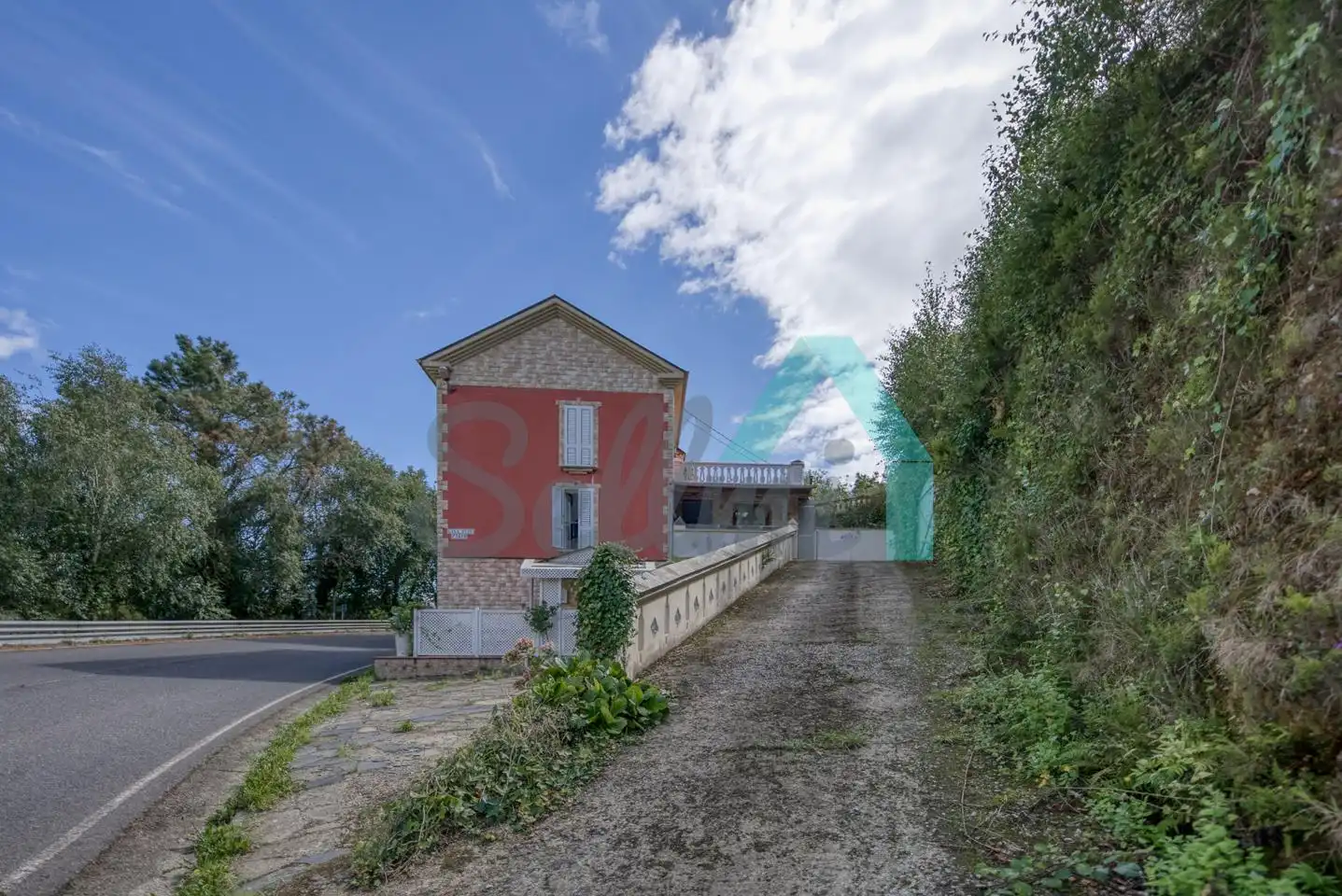 Exterior view of Houses for sale in Coaña  with Heating, Terrace and Furnished
