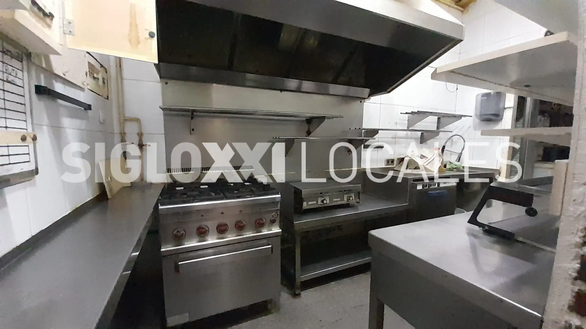 Cocina de Local en traspaso en Barcelona con Aire acondicionado