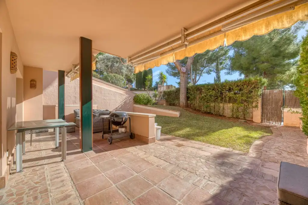 Garden of Apartments for sale in Calvià  with Air Conditioner, Private garden and Terrace