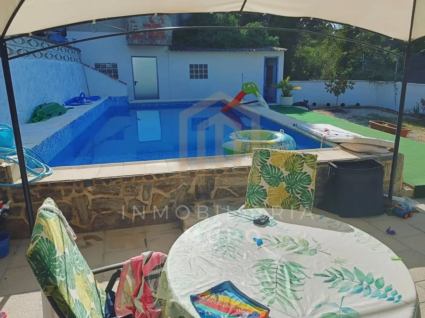 Piscina de Finca rústica en venta en Muro de Alcoy con Aire acondicionado, Jardín privado y Terraza