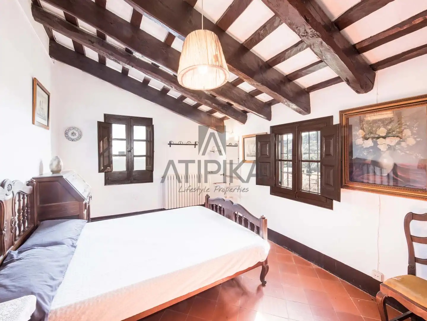 Habitación de Finca rústica en venta en Cabrera de Mar con Calefacción, Terraza y Trastero