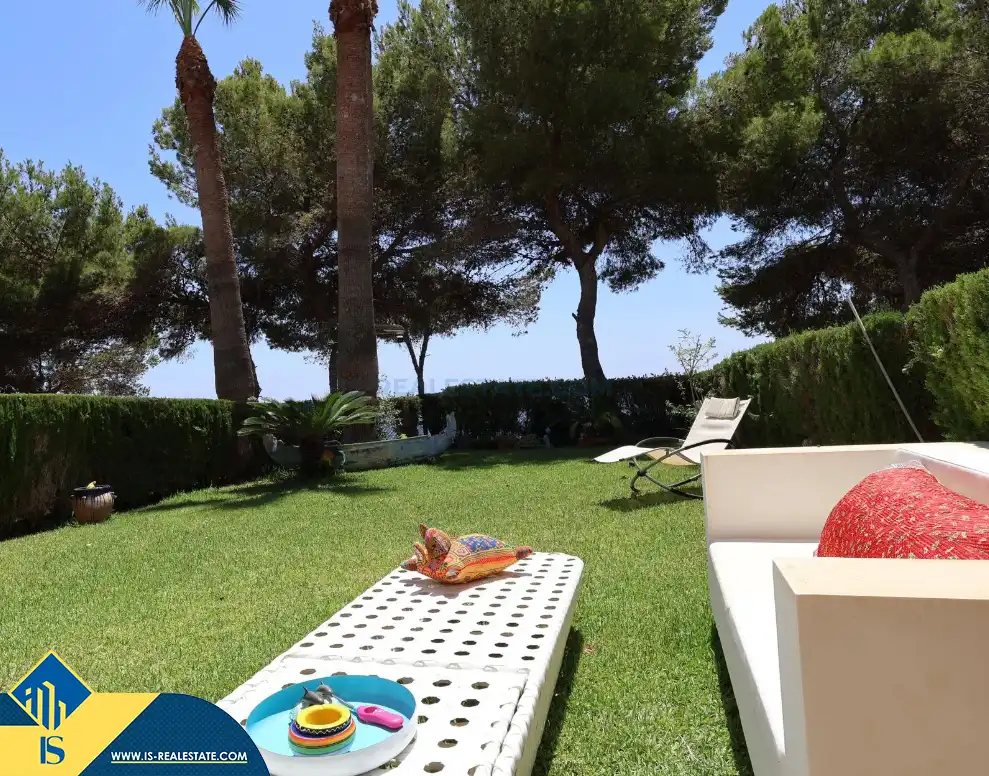 Garten von Wohnung zum Verkauf in Santa Eulària des Riu mit Terrasse, Möbliert und Gemeinschaftspool