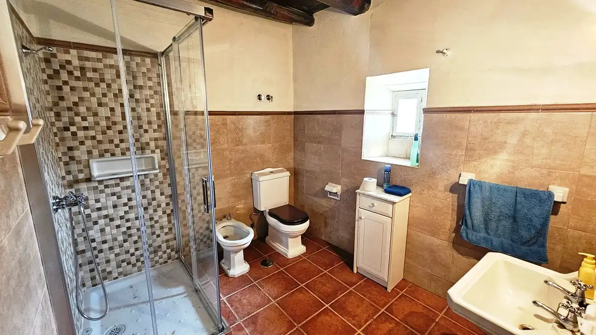 Baño de Casa o chalet en venta en Fuenteheridos con Terraza y Trastero