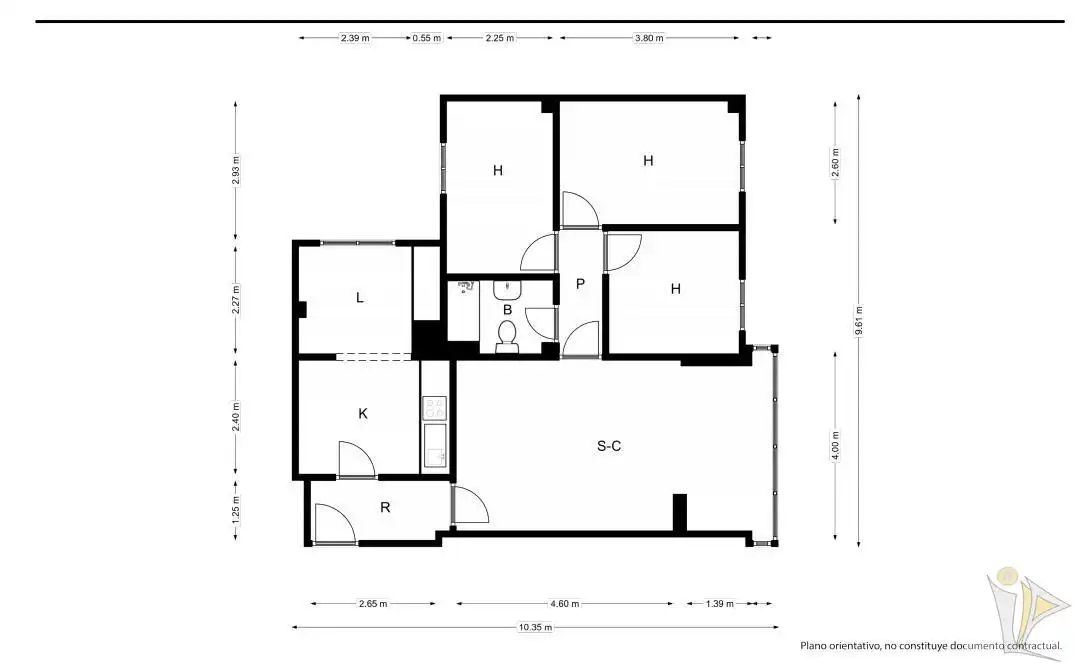Piso con ascensor en venta en CL VERACRUZ, imagen 2