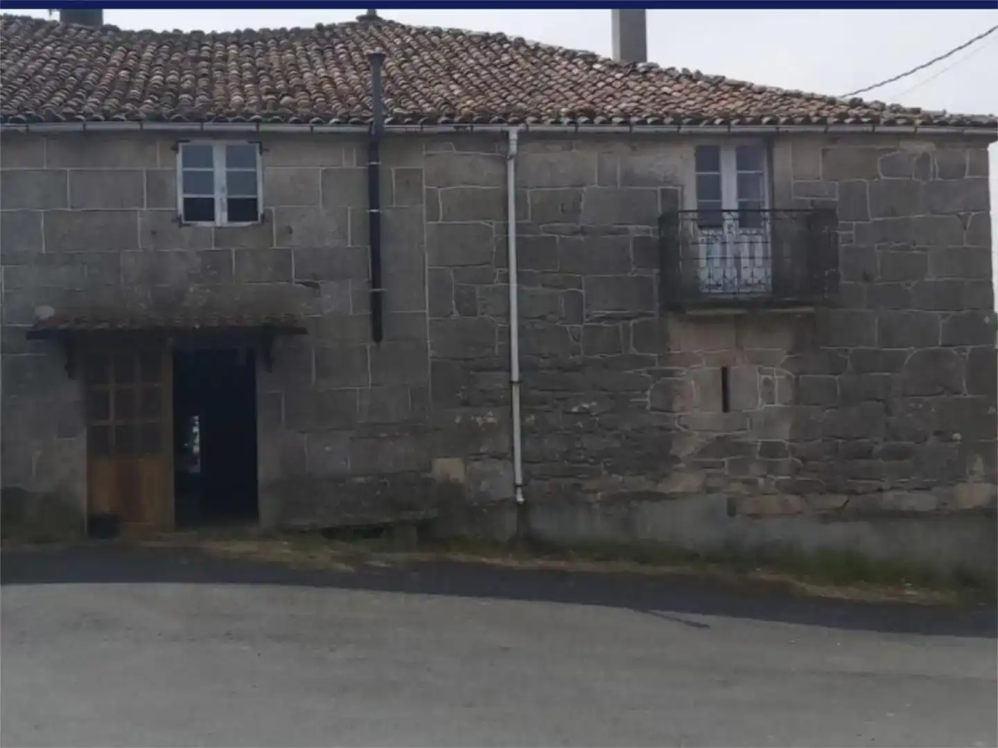 Vista exterior de Casa o xalet en venda en Agolada amb Balcó