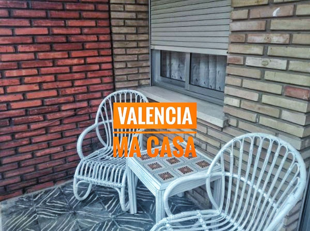 Jardí de Pis de lloguer en  Valencia Capital amb Aire condicionat, Calefacció i Terrassa