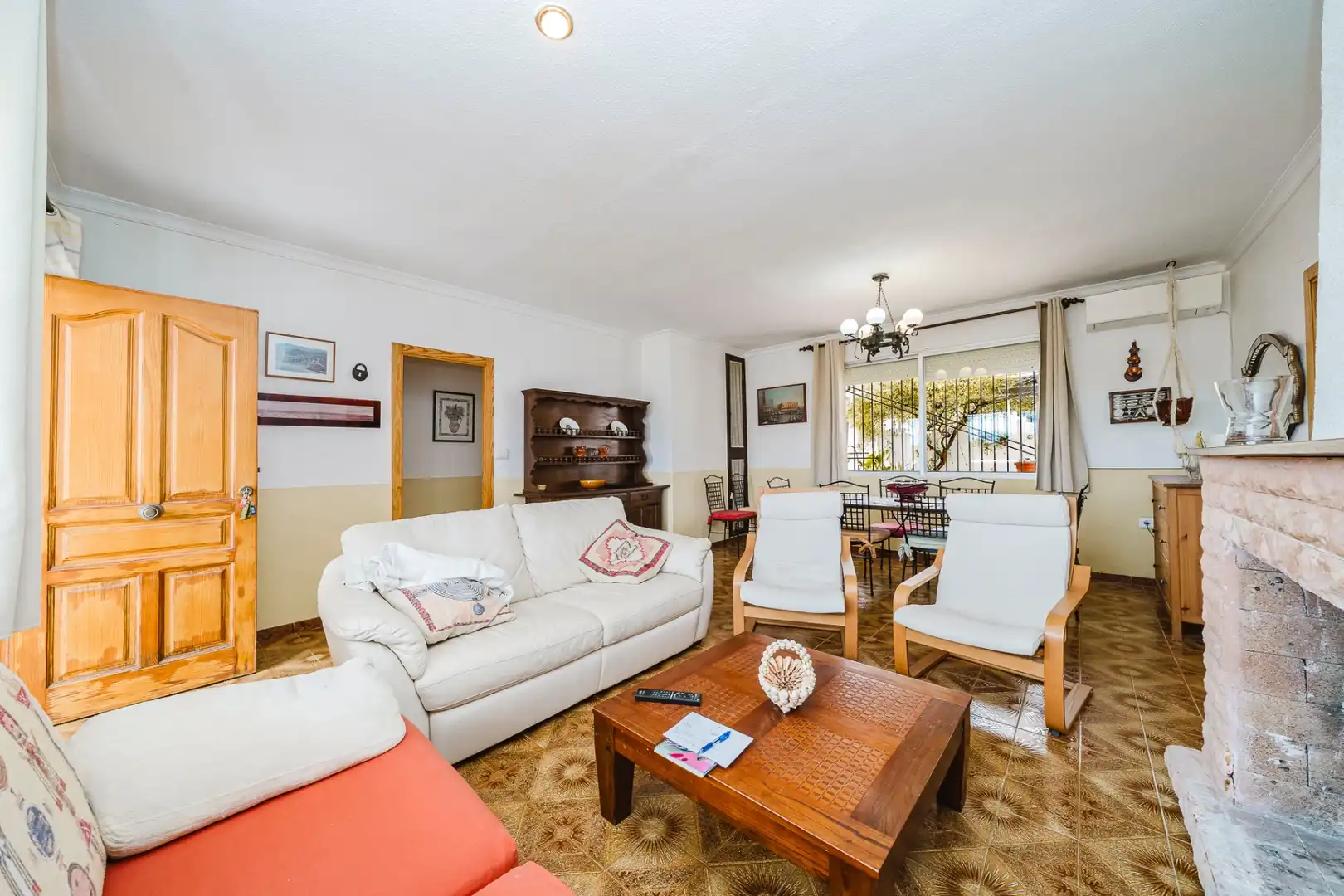 Sala de estar de Casa o chalet en venta en Cartagena con Aire acondicionado