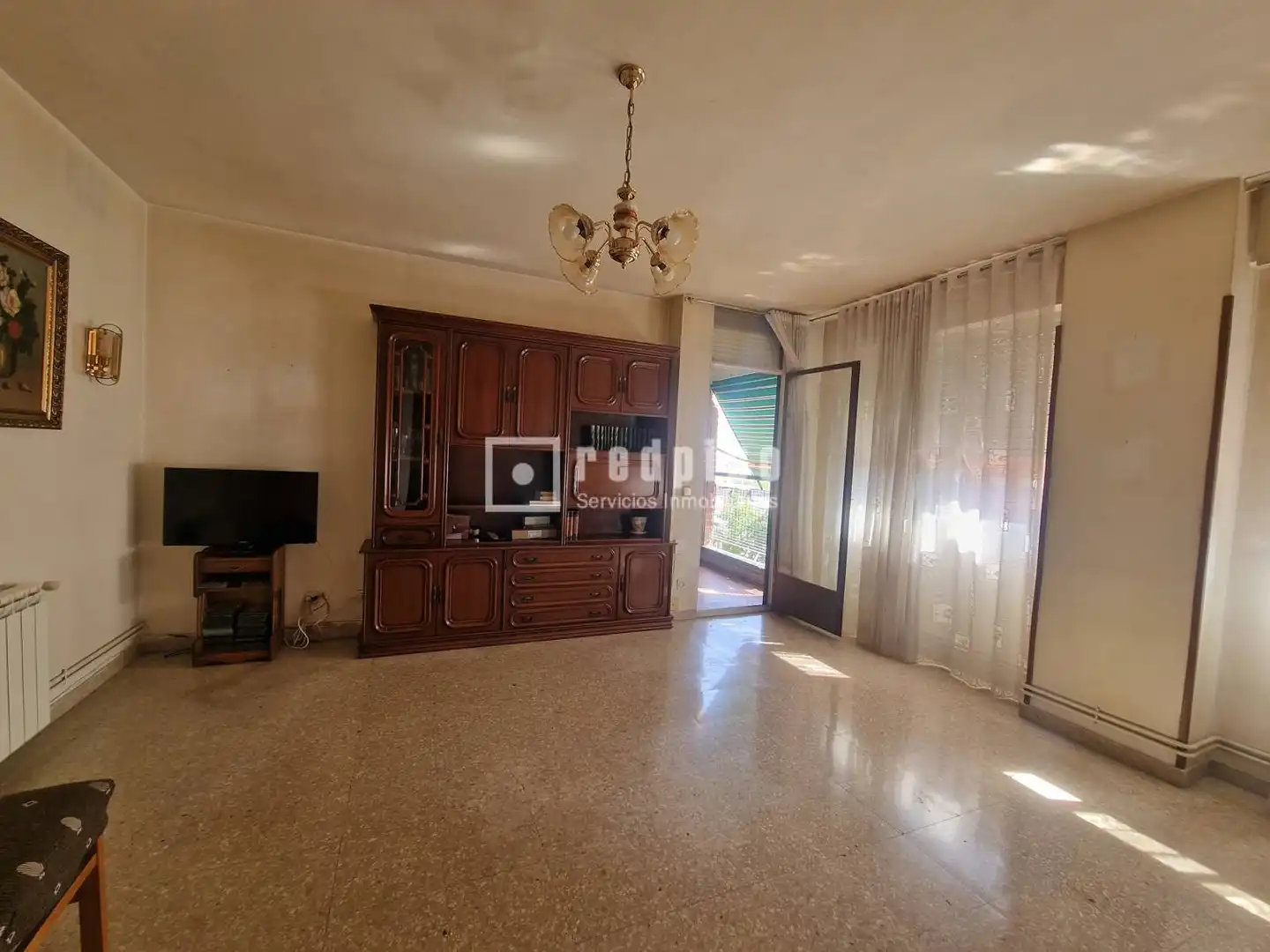Sala de estar de Piso en venta en Madrid con Calefacción, Terraza y Trastero