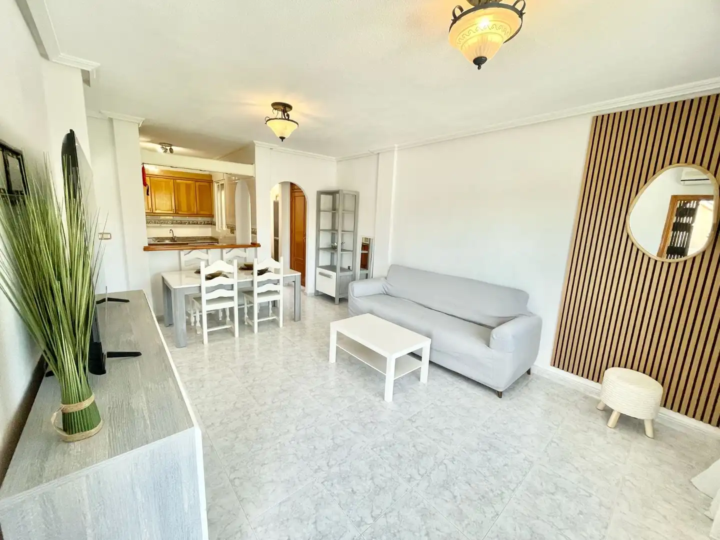 Sala de estar de Casa o chalet de alquiler en Orihuela con Aire acondicionado, Calefacción y Terraza