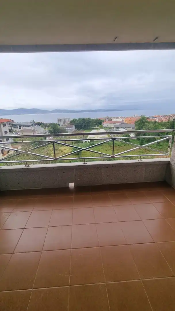 Terrace of Flat for rent in Sanxenxo  with Heating, Terrace and Furnished