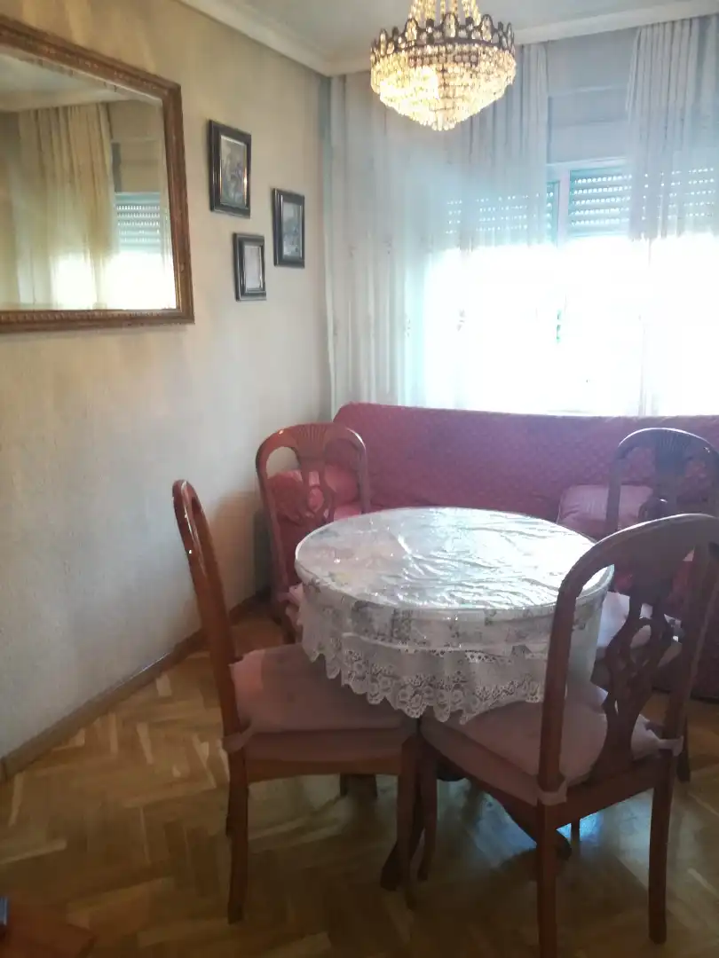 Living room of Flat for sale in Móstoles  with Heating, Parquet flooring and Terrace