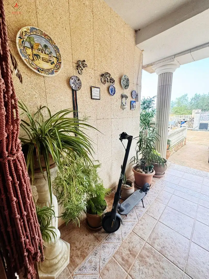 Balcony of Houses for sale in Marratxí  with Air Conditioner, Private garden and Storage room