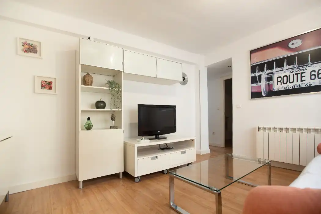Sala d'estar de Pis en venda en Santander amb Calefacció, Parquet i Moblat