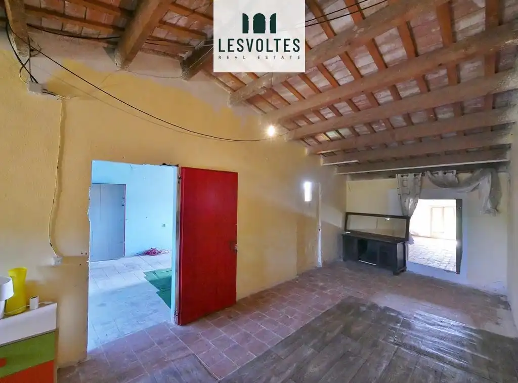 Sala de estar de Casa o chalet en venta en Parlavà con Jardín privado, Terraza y Trastero