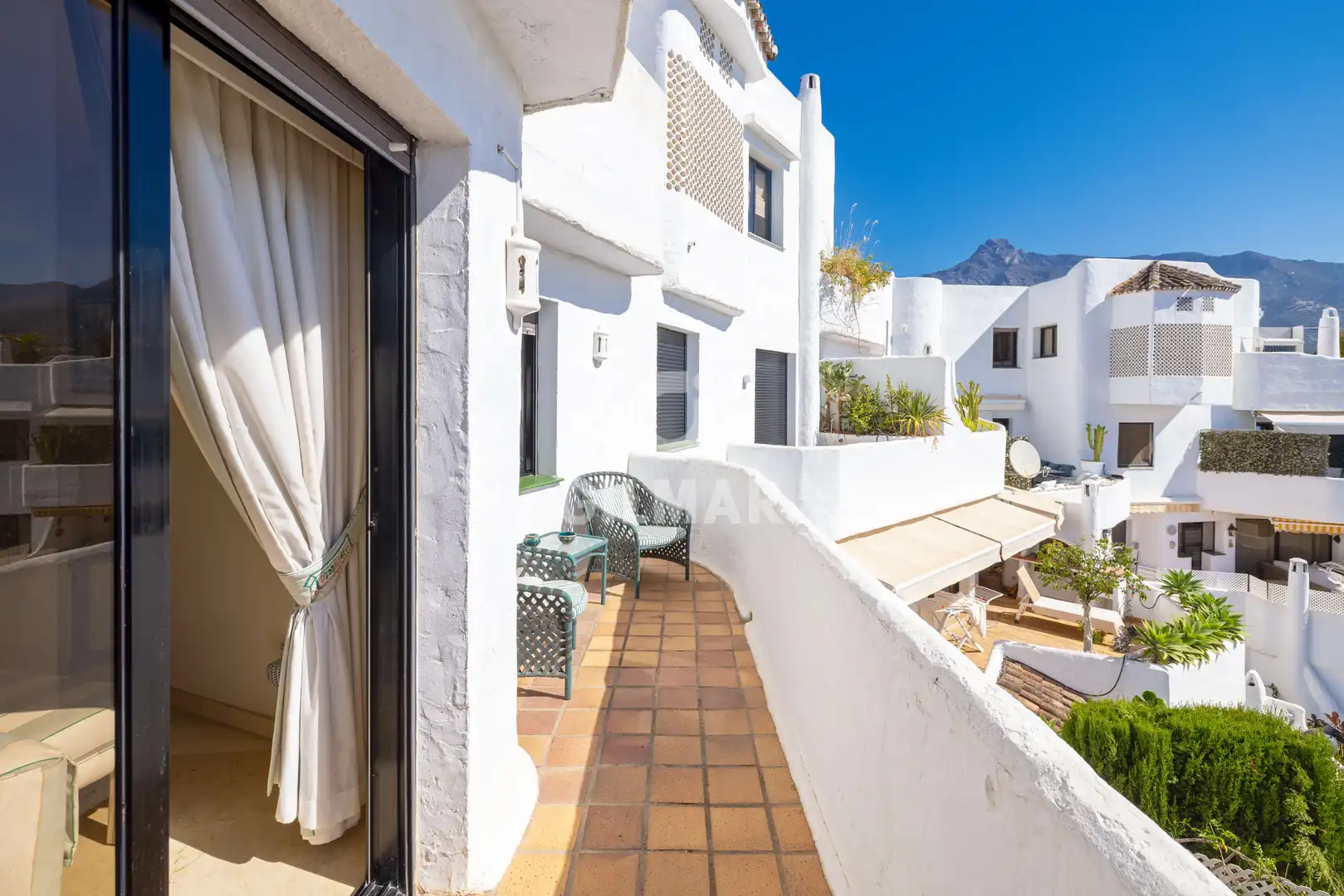 Exterior view of Duplexes for sale in Marbella  with Heating, Storage room and Swimming Pool