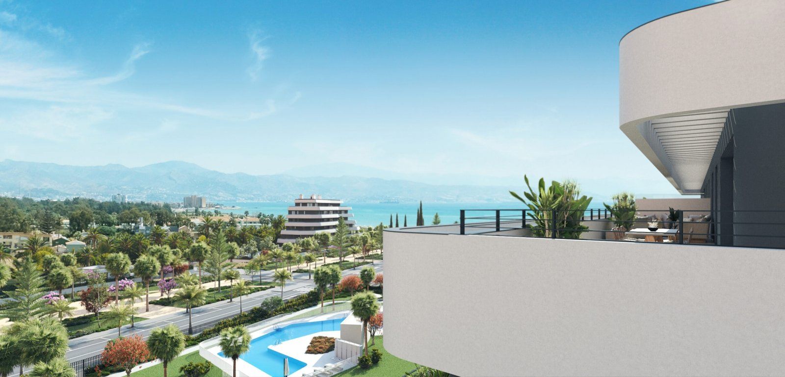 Vista exterior de Apartament en venda en Torremolinos amb Aire condicionat, Terrassa i Traster