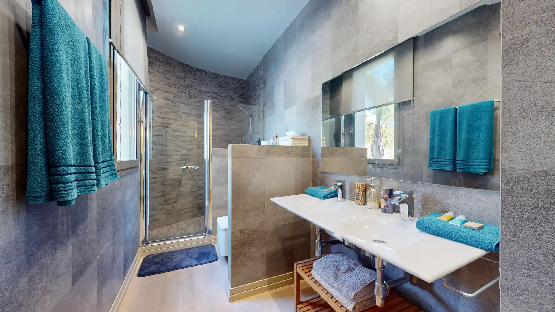 Baño de Casa o chalet en venta en Mont-roig del Camp con Aire acondicionado, Calefacción y Jardín privado