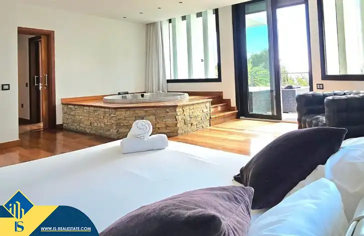 Bedroom of Houses for sale in Santa Eulària des Riu  with Terrace, Swimming Pool and Furnished