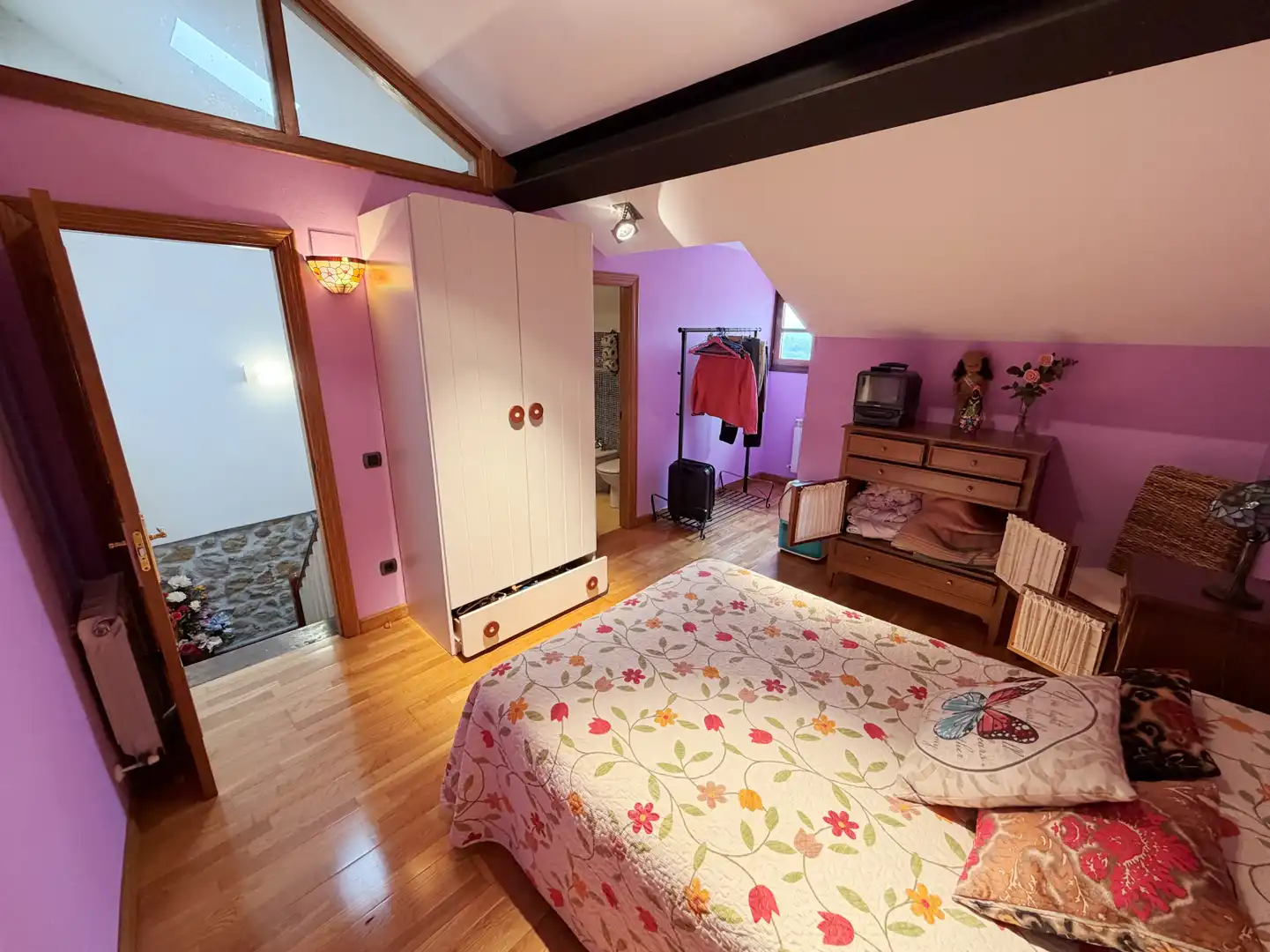 Habitación de Casa adosada en venta en Cabranes con Calefacción y Terraza