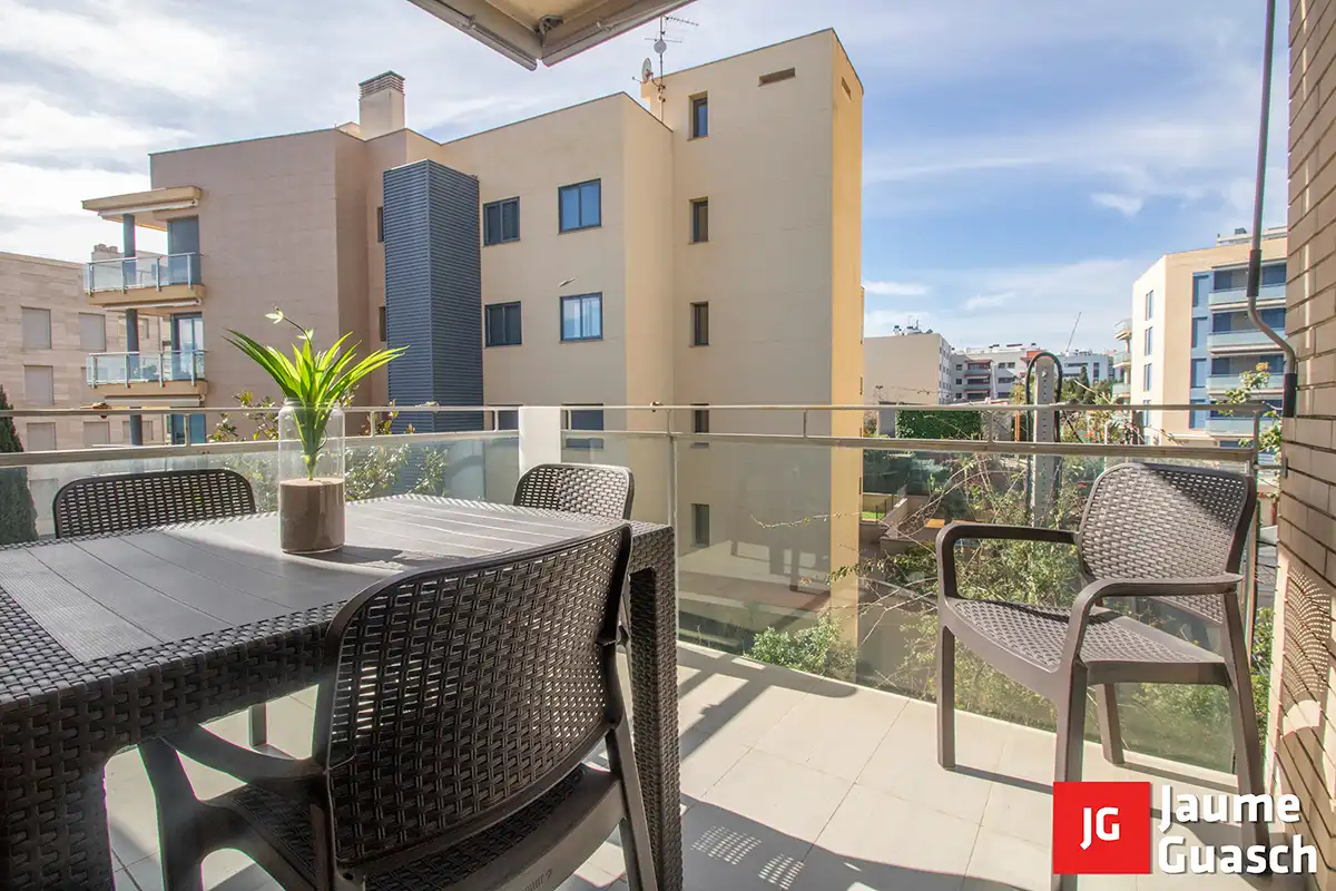 Terrasse von Dachboden zum Verkauf in Torredembarra mit Klimaanlage, Heizung und Terrasse
