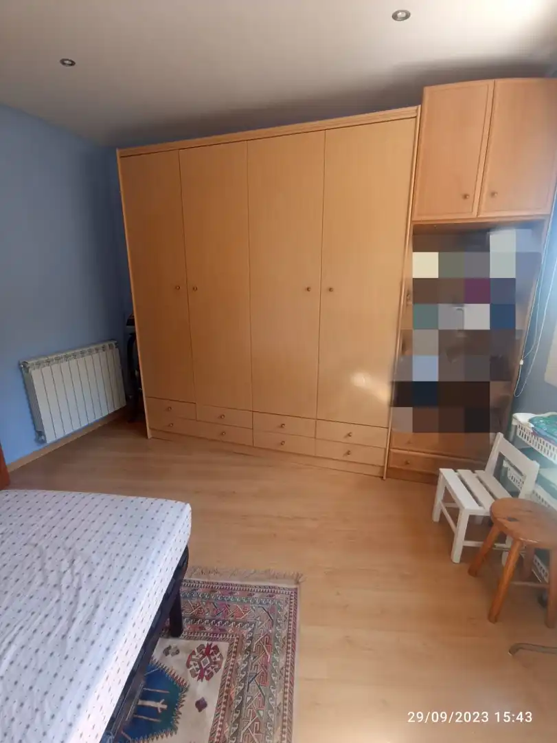 Bedroom of Houses for sale in Berga  with Private garden, Parquet flooring and Balcony