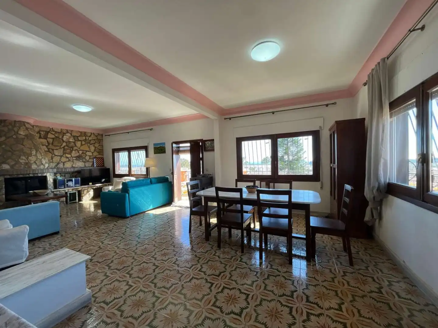 Menjador de Apartament de lloguer en Cuevas del Almanzora amb Aire condicionat, Calefacció i Terrassa