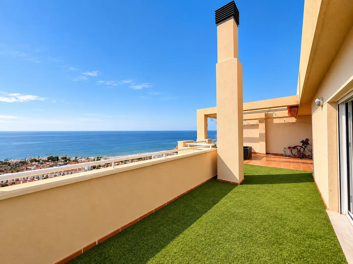 Terraza de Ático en venta en La Cala del Moral
