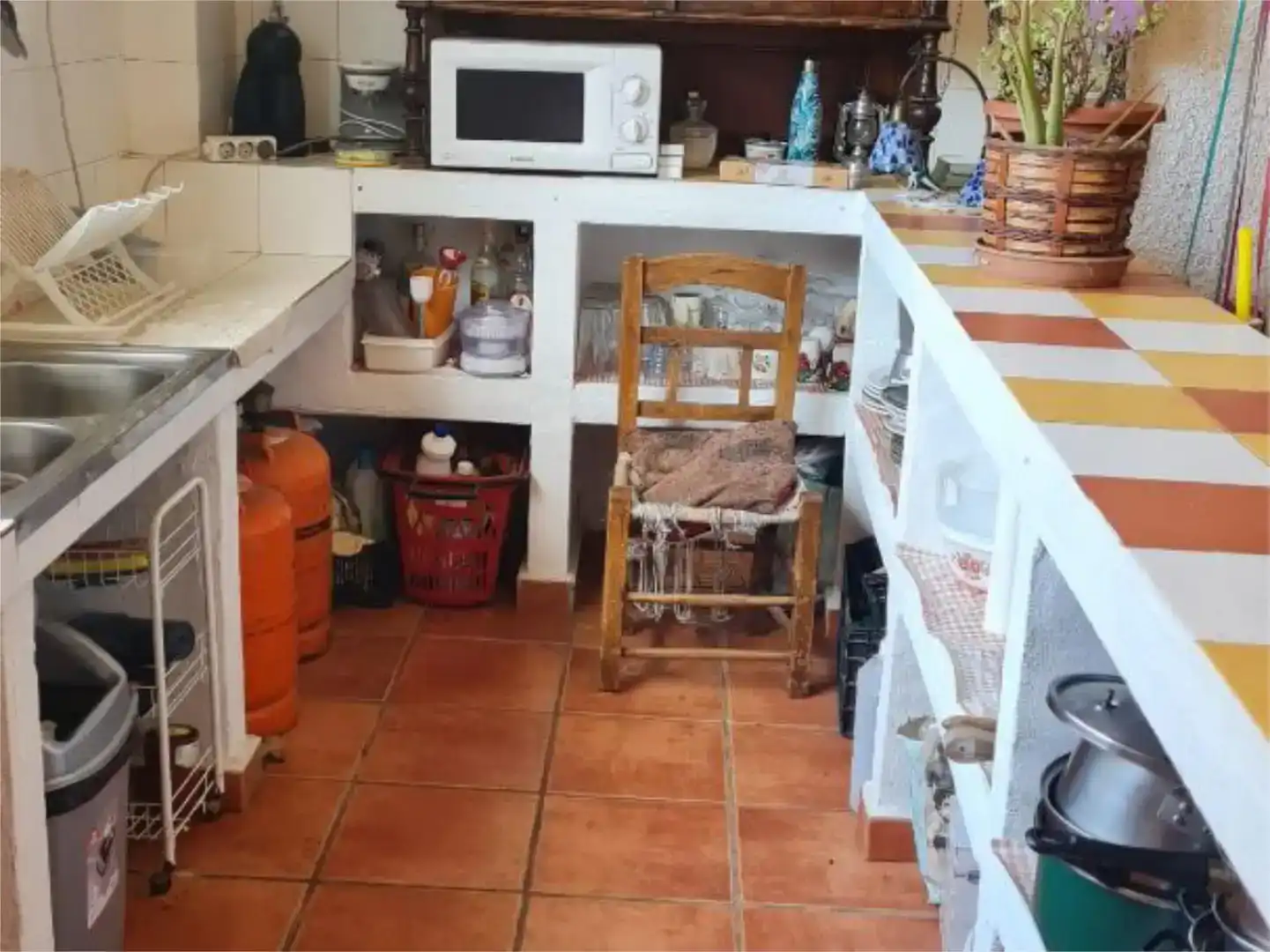 Cocina de Casa o chalet en venta en Trevélez con Jardín privado, Trastero y Amueblado