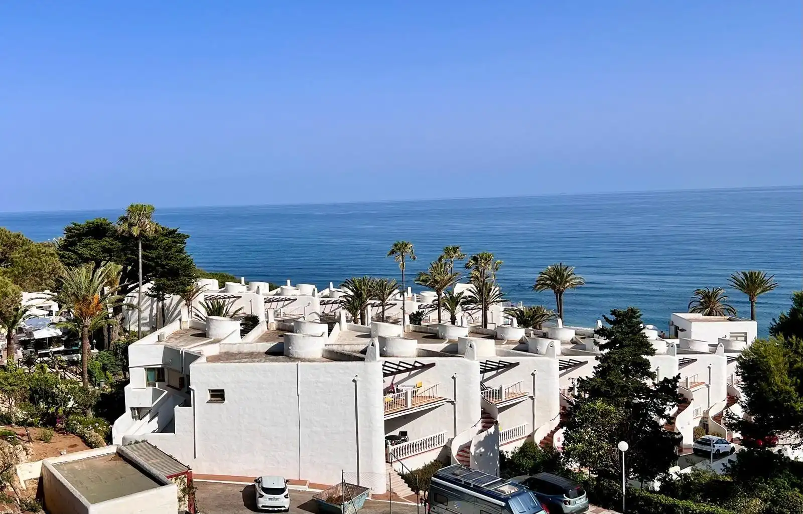 Vista exterior de Apartament de lloguer en Mijas amb Jardí privat