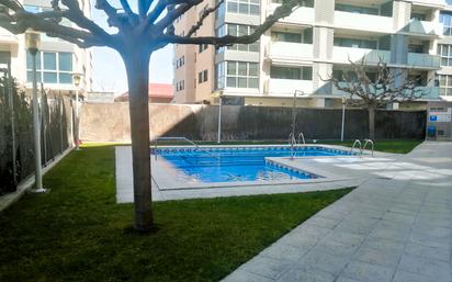 Swimming pool of Flat for sale in  Lleida Capital  with Air Conditioner, Heating and Parquet flooring