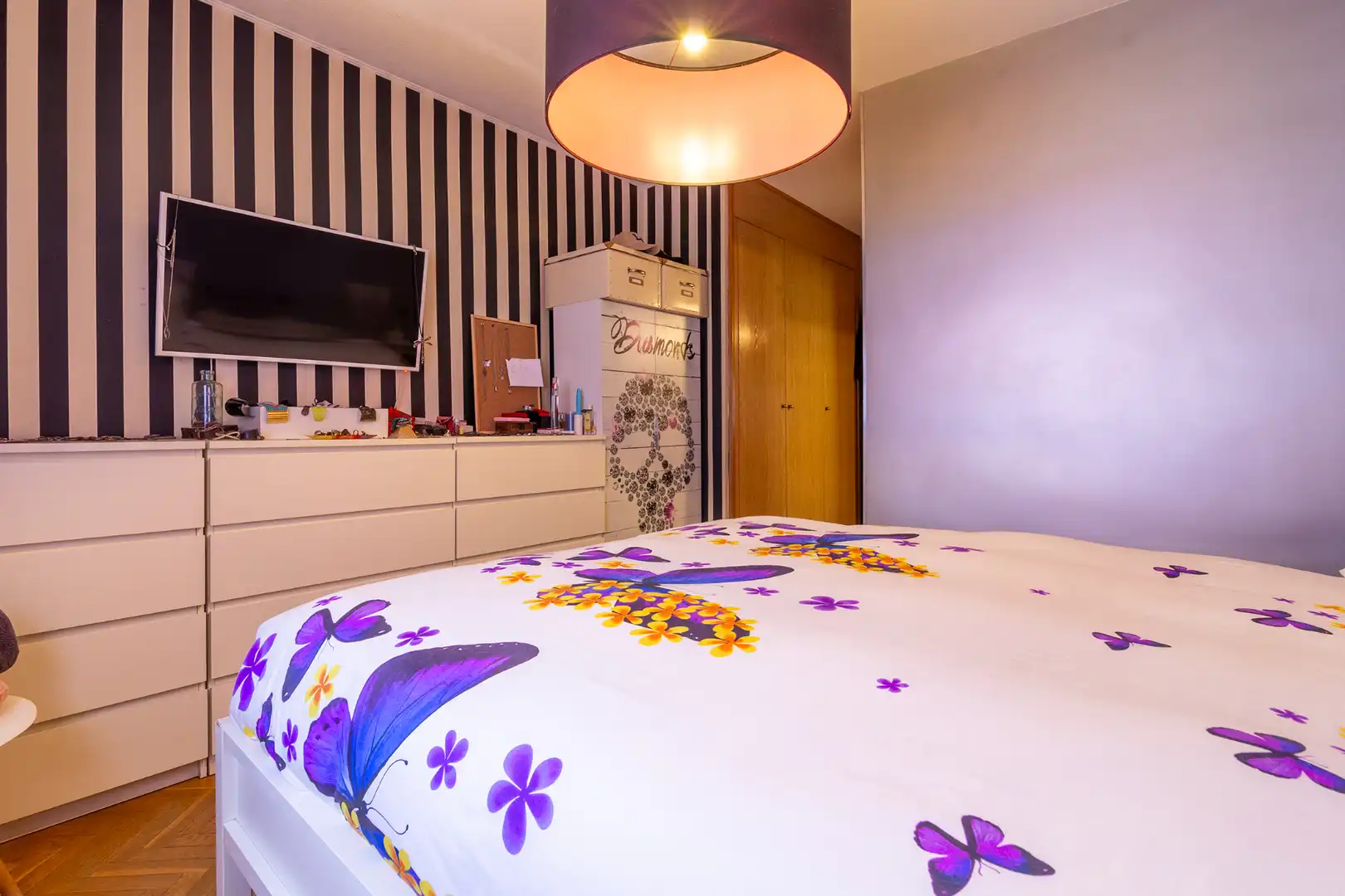 Bedroom of Ground floor for sale in Alcorcón  with Heating, Private garden and Parquet flooring