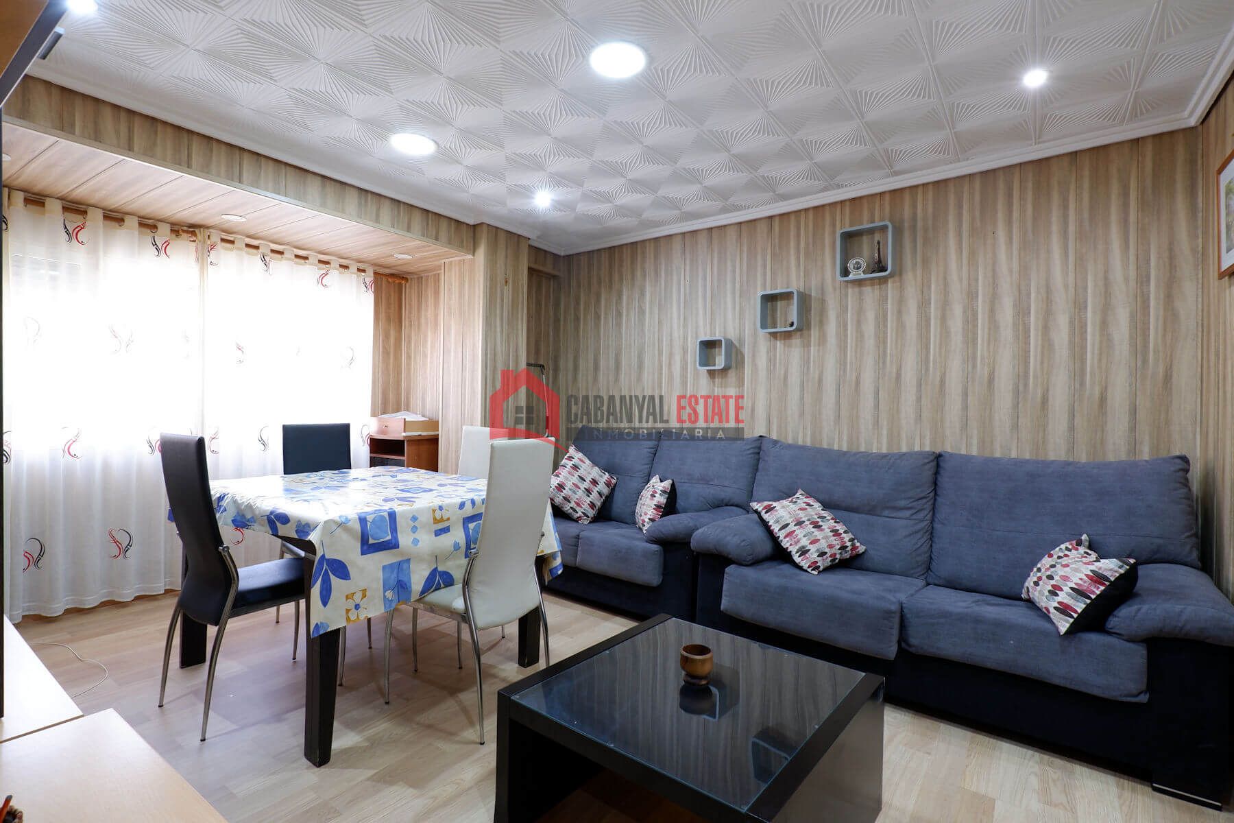 Living room of Flat for sale in  Valencia Capital  with Air Conditioner and Terrace