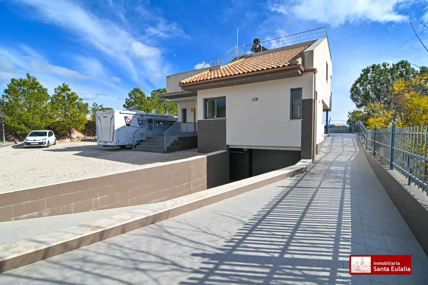 Vista exterior de Casa o chalet en venta en Aledo con Aire acondicionado, Calefacción y Terraza