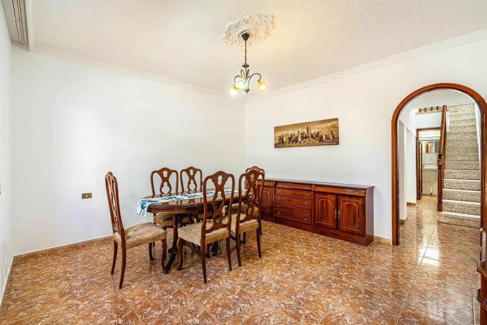 Esszimmer von Einfamilien-Reihenhaus zur Miete in Los Realejos pueblo