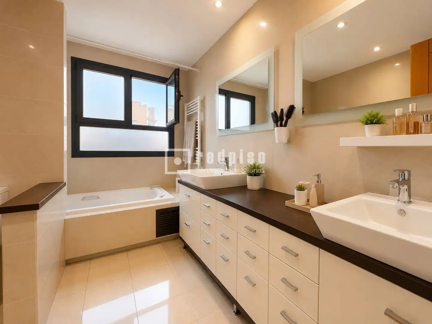 Baño de Piso en venta en Getafe con Aire acondicionado, Calefacción y Jardín privado